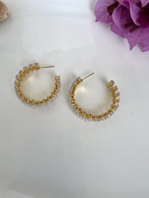 Gleaming Arc Earrings