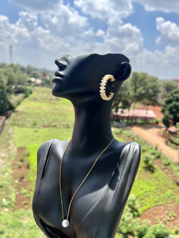 Gleaming Arc Earrings