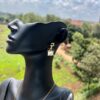 Noir Bow Earrings
