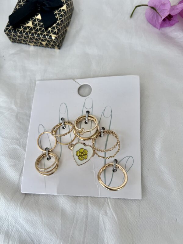 Vintage Glamour Ring Set