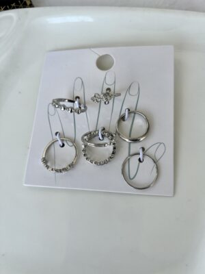 Modern Minimalist Ring Set