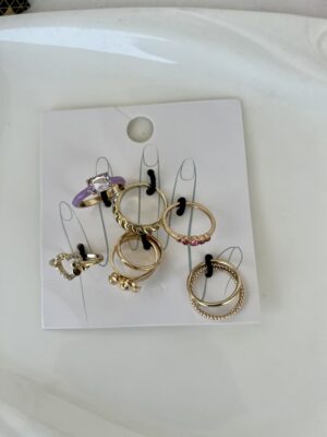 Luxury Twist Ring Set