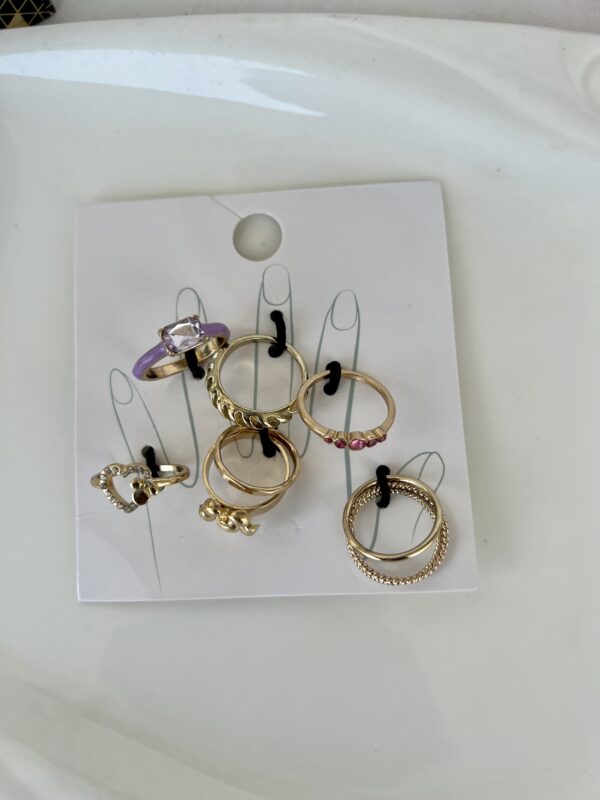 Luxury Twist Ring Set