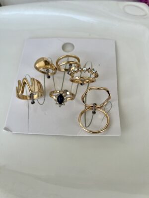 Twisted Luxe Ring Set