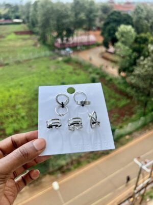 Classic Charm Ring Set