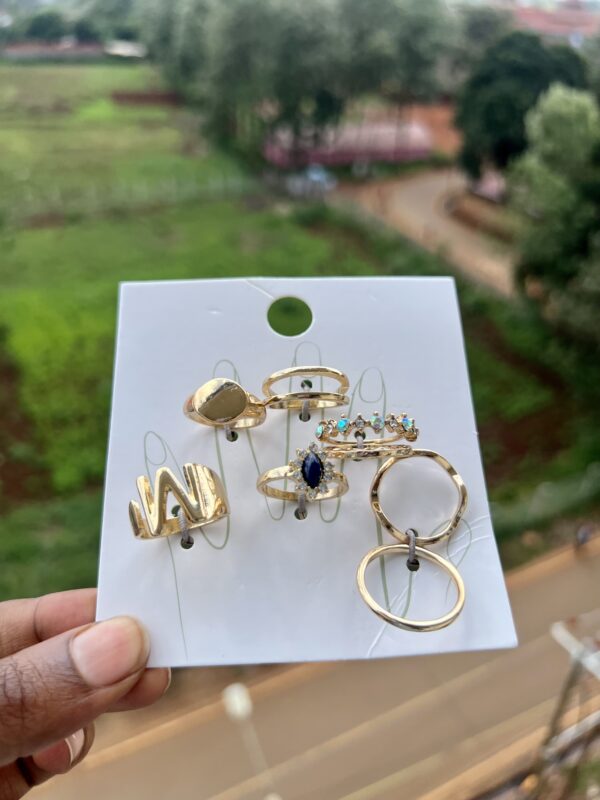 Twisted Luxe Ring Set