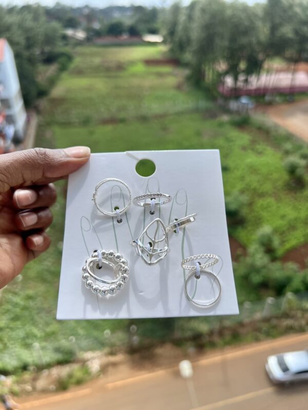 Nature-Inspired Ring Set