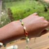 Rainbow Crystal Charm Bracelet