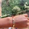Rainbow Crystal Charm Bracelet