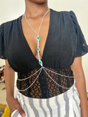Emerald Empress Body Chain