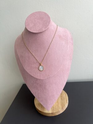 Golden Halo Pendant Necklace