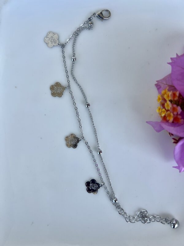 Petal Grace Charm Bracelet
