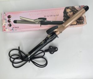 Hair curler designed for creating smooth, long-lasting curls on all hair types, featuring adjustable heat settings for customizable styling