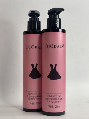 Loudais Shine Styling designed to smooth and add shine to dry, capricious hair, providing nourishment and frizz control for a sleek, healthy look.