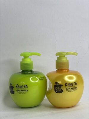 Kangfa Curl Keeper Moisturizing Hair Lotion designed to hydrate and define curls, leaving hair soft, shiny, and frizz-free.
