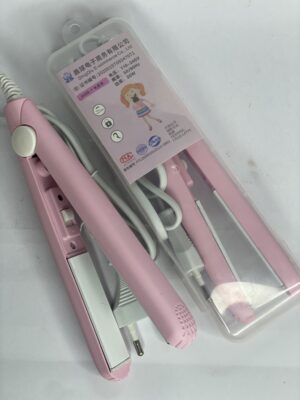Mini Flat Iron designed for travel and on-the-go styling, perfect for smooth, frizz-free hair with a compact design.