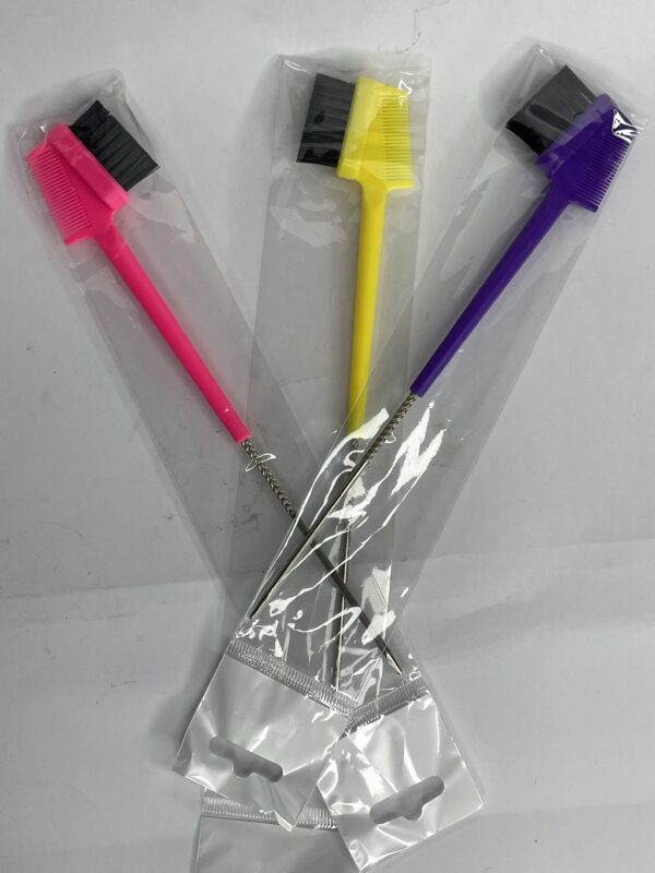 Edge Brush designed for precise and smooth styling of edges, perfect for creating sleek, defined hairline looks.