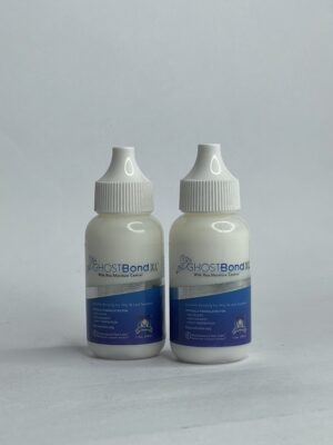 Ghost Bond adhesive for securing lace wigs and hairpieces, providing a strong, long-lasting, and invisible bond that stays in place all day.