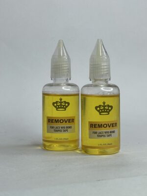 Lace Bond Wig Remover designed to gently and effectively remove lace adhesive from wigs without damaging the lace or hairline
